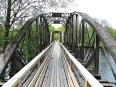 Gammal järnvägsbro i Gysinge